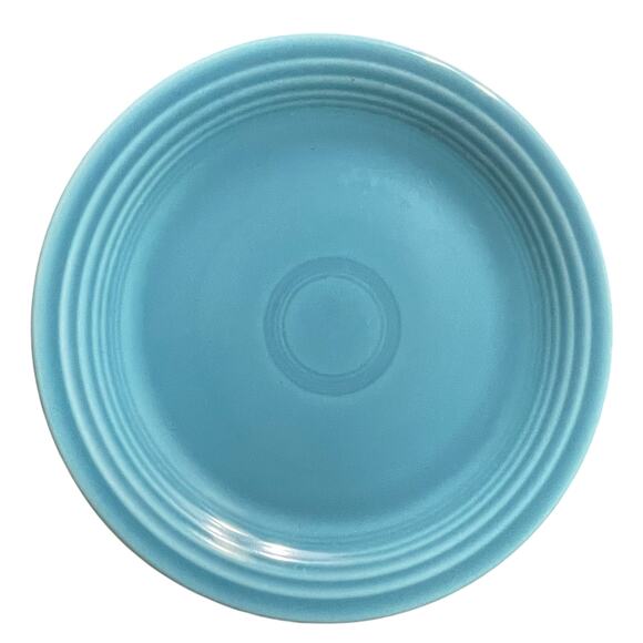 Turquoise Fiesta Dessert Plate - Picture 1 of 2